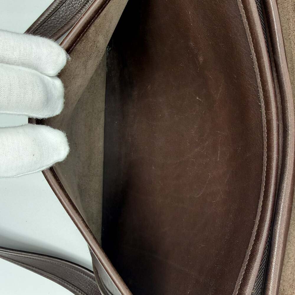 VTG 1997 Coach Patricia's Legacy 9951 Mahogany Brown Leather Shoulder Bag USA - Picture 13 of 16